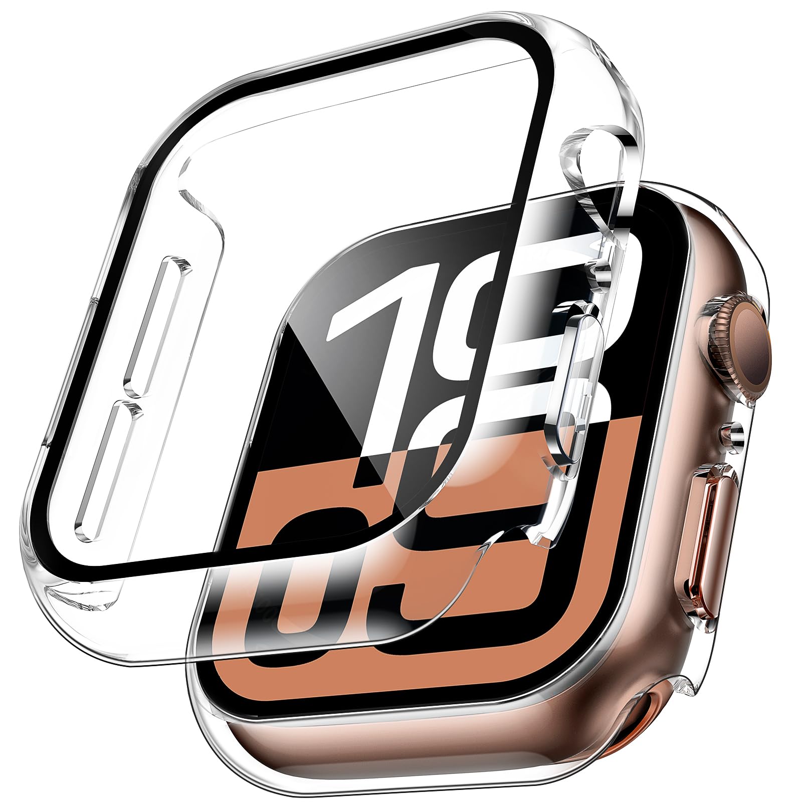 Smartwatch Case - 2 шт. чехол из закаленного стекла