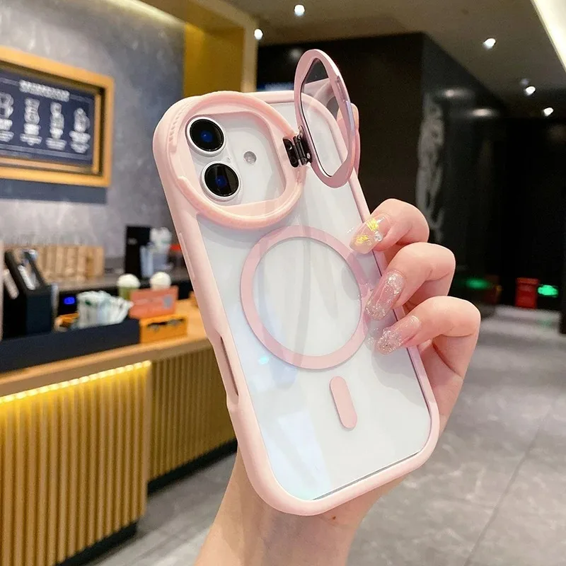 Magnetic Charging Stand - Прозрачный чехол с подставкой для камеры
