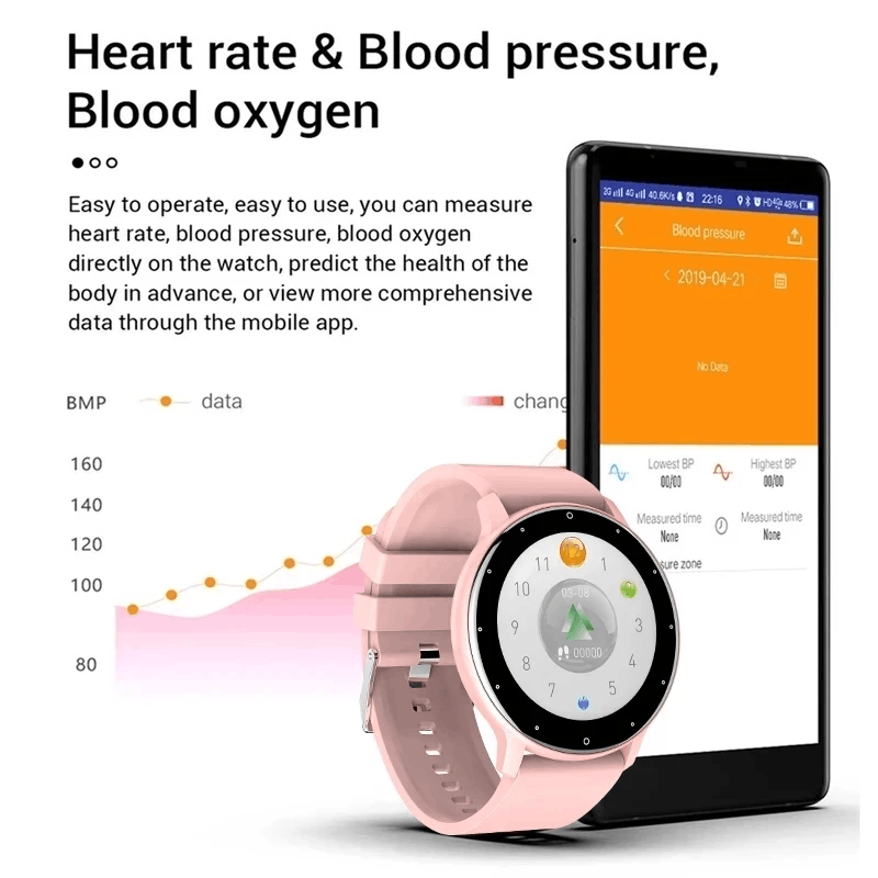 Умные часы LIGE для женщин с ф – обзор и цена Smartwatch Face