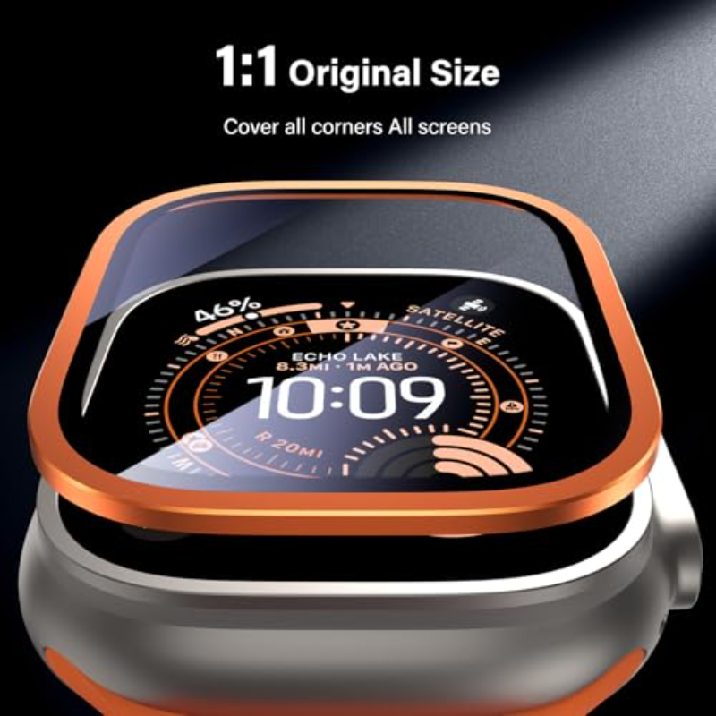 2 шт. HD металлическое закален – обзор и цена Smartwatch Straps & Accessories