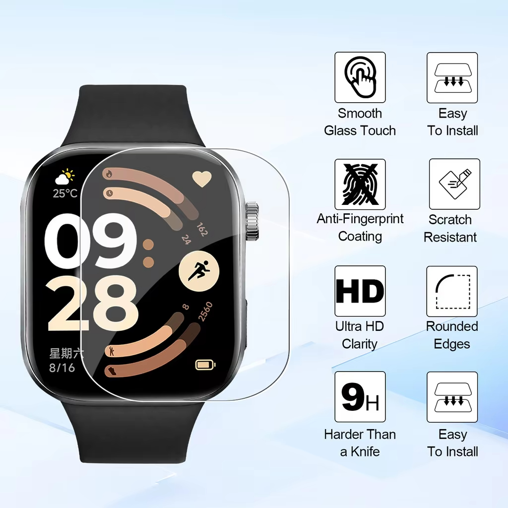 1-5 шт. мягкая пленка для Xiao – обзор и цена Smartwatch Case