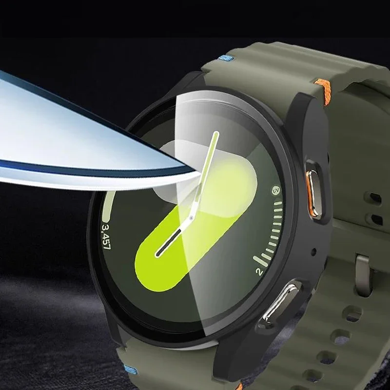 Закаленное стекло + чехол для  – обзор и цена Samsung Smartwatch Accessories