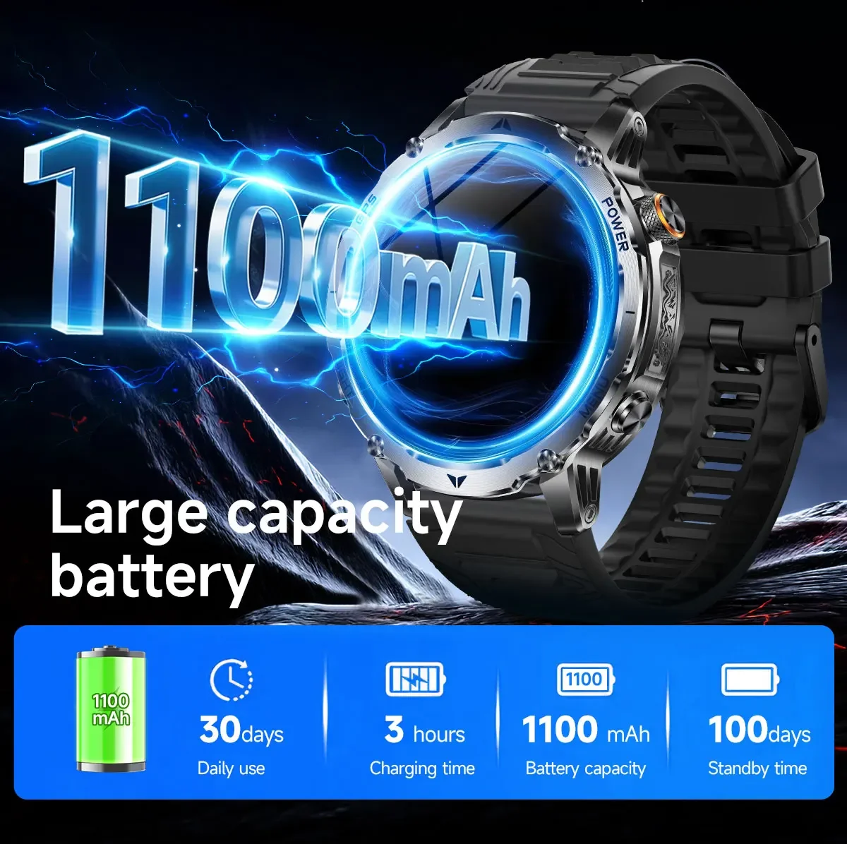 Смарт-часы T-Rex 3 военного кл – обзор и цена Smartwatch M Active