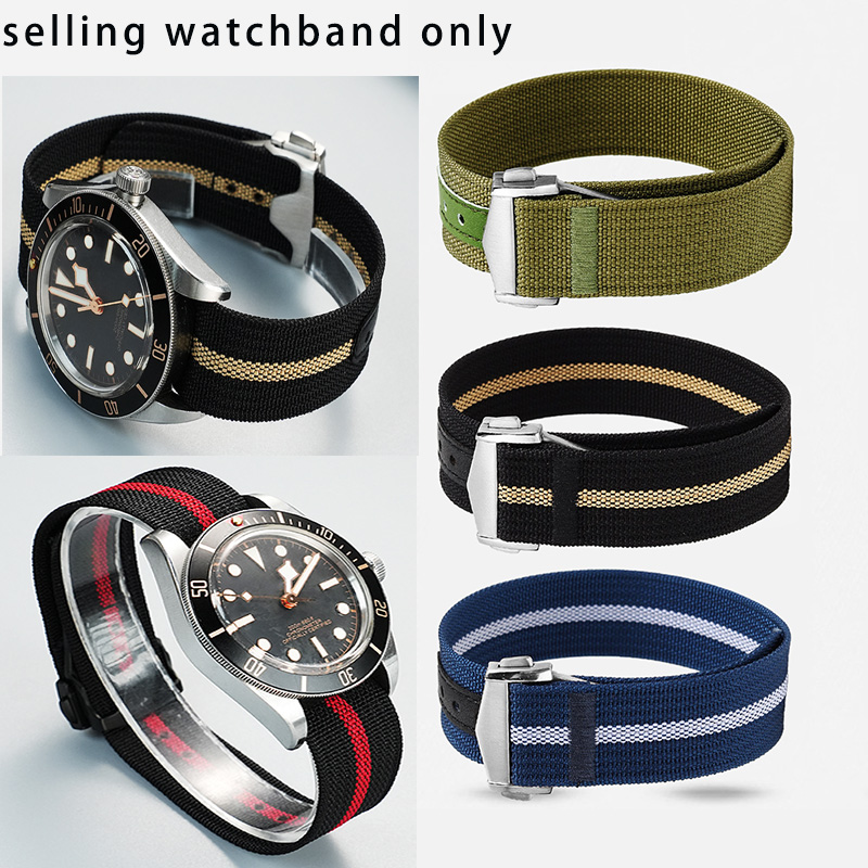 Новый дизайн, встроенный холщо – обзор и цена Nylon Nato Strap