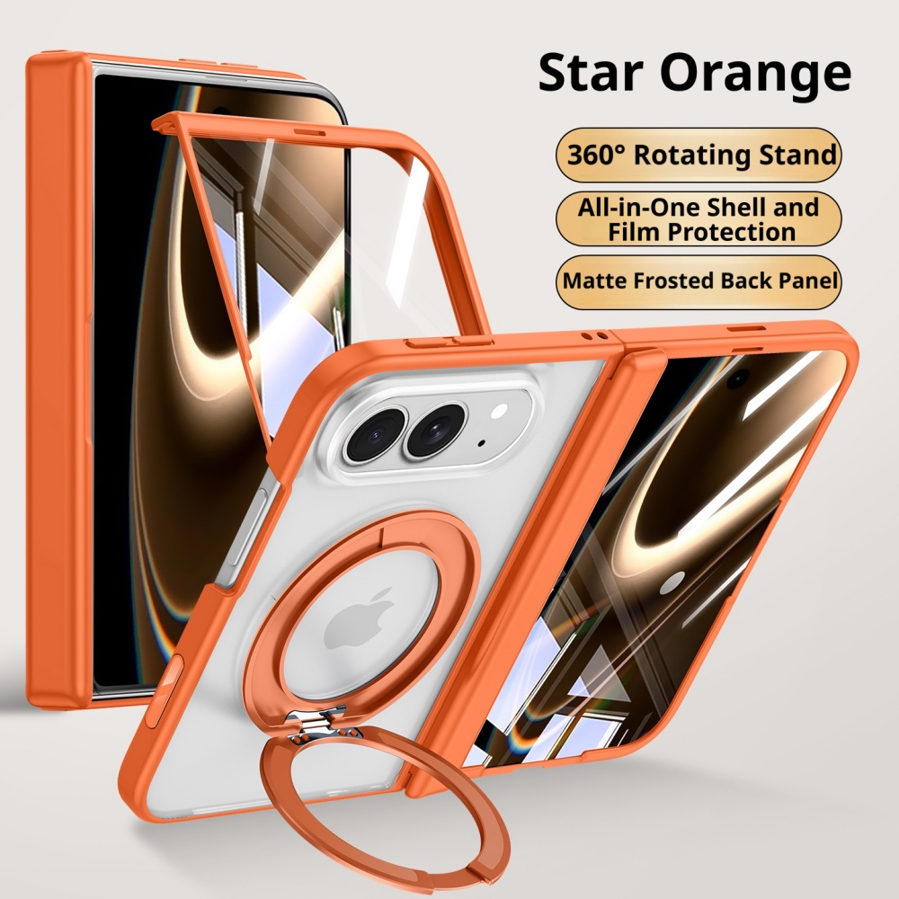 Роскошный чехол с вращающейся  – обзор и цена Screen Protector Film