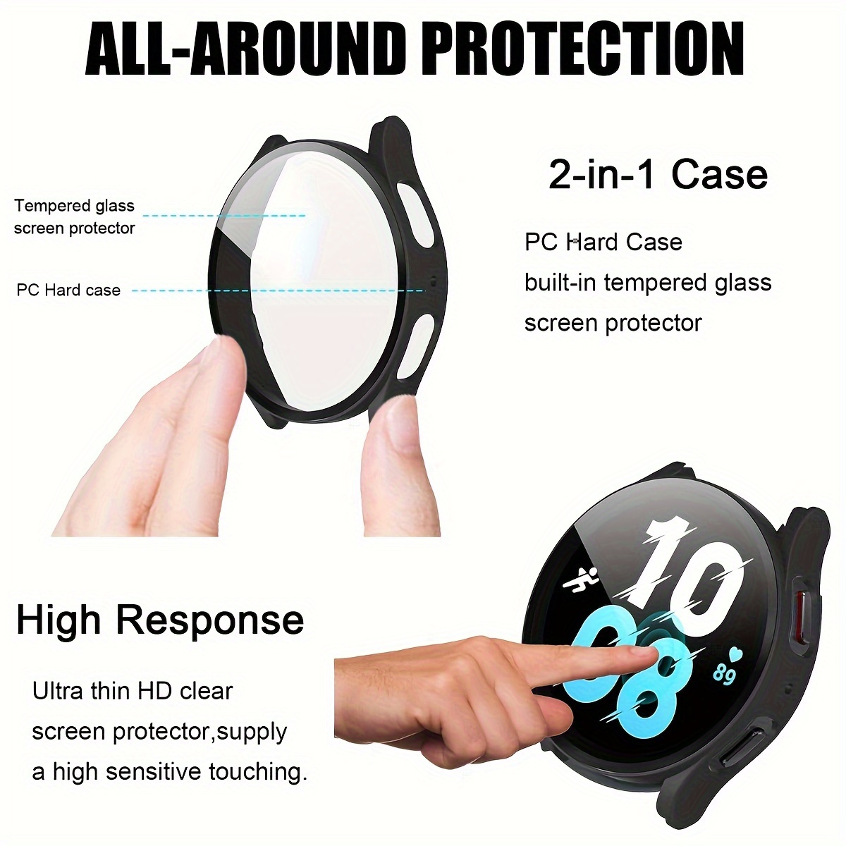 Чехол для Samsung Galaxy Watch – обзор и цена Accessories For Galaxy Watch 5