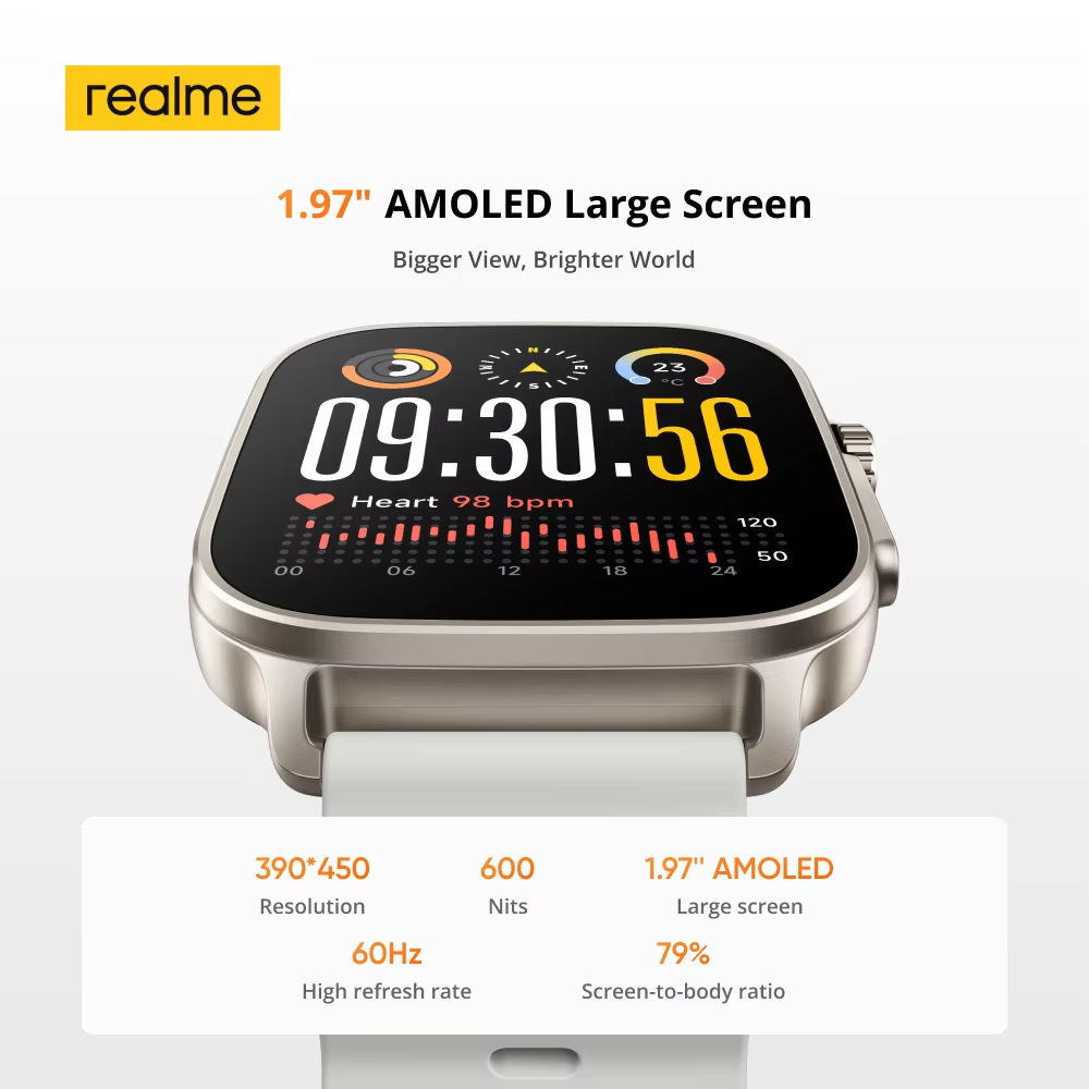 Глобальная версия часы Realme  – обзор и цена Smartwatch Faces